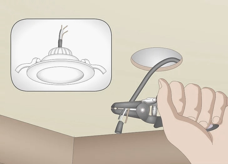 How To Fit Recessed Led Downlights Ur Lighting - How Do You Install Downlights In An Existing Ceiling